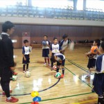 市民体育館練習訪問　2013.5.8