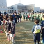 ２年生練習試合あいさつ